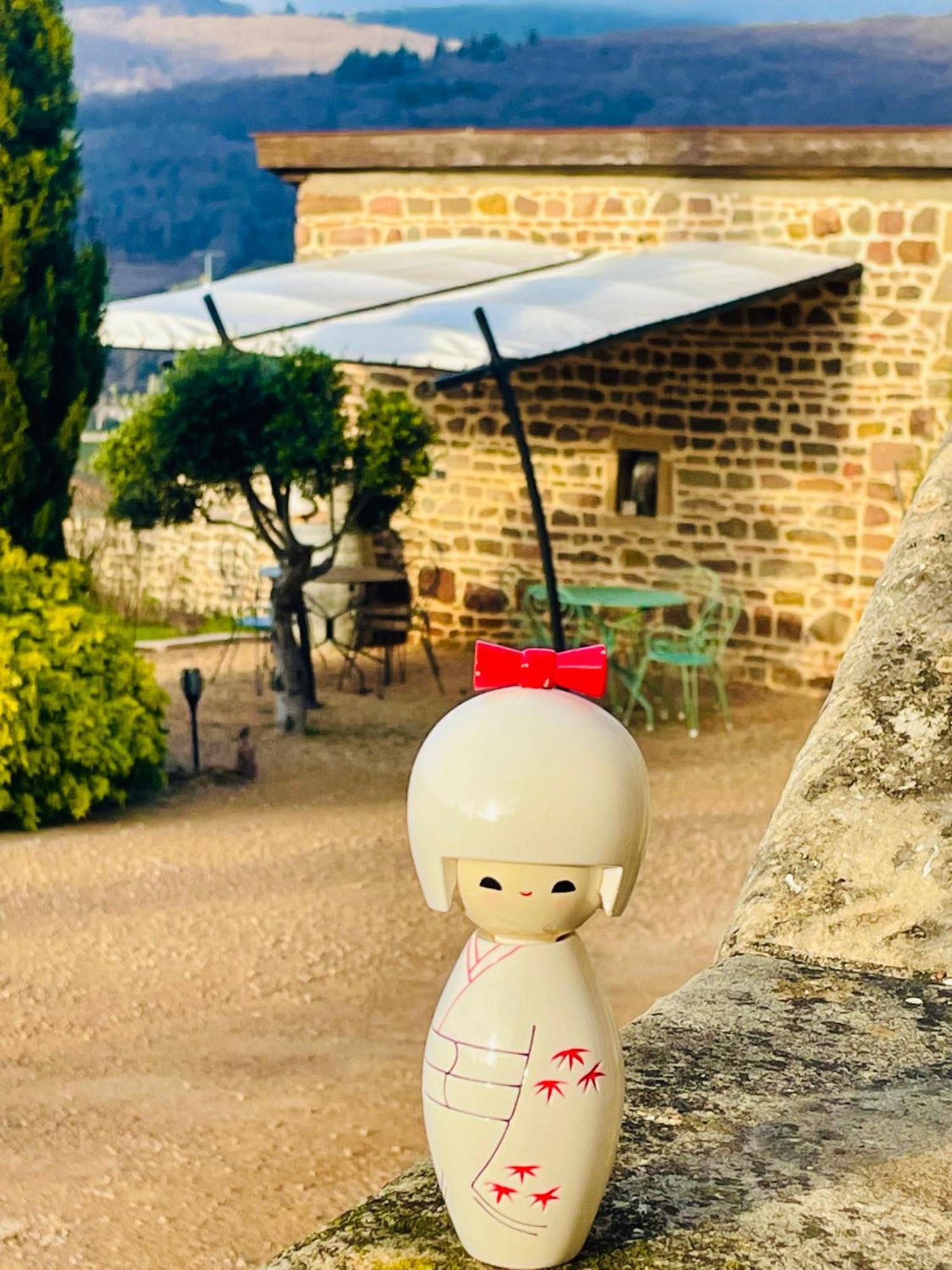 Au Petit Bonheur Chez Bambina Hotell Leynes Eksteriør bilde